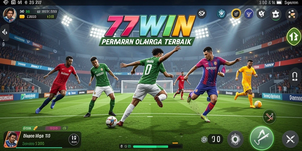 Tampilan gameplay dari 77WIN yang menawarkan olahraga seru.