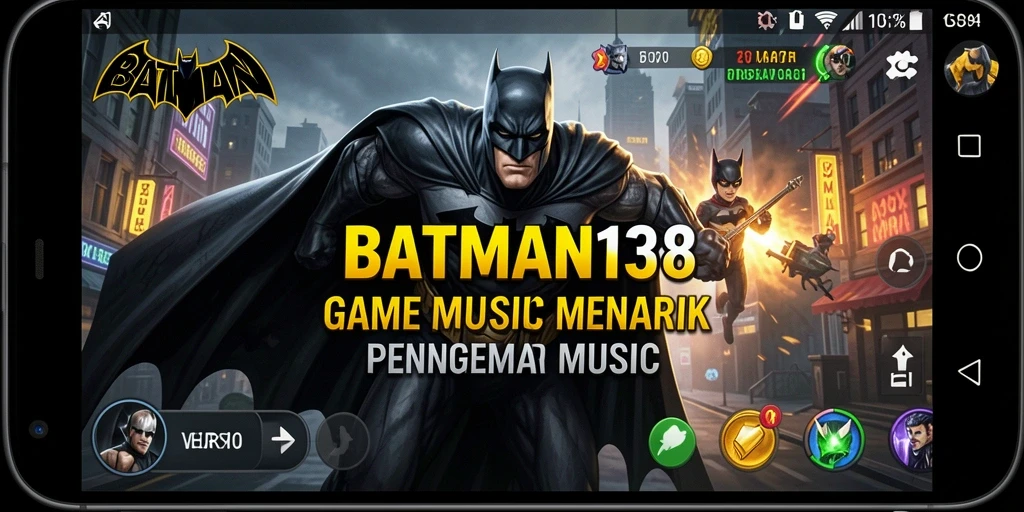 Tampilan gameplay yang menarik dan interaktif di BATMAN138.
