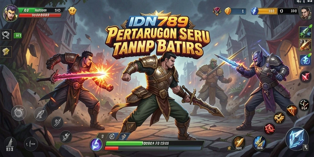 Tangkapan layar pertarungan seru di IDN789 dengan aksi mendebarkan.