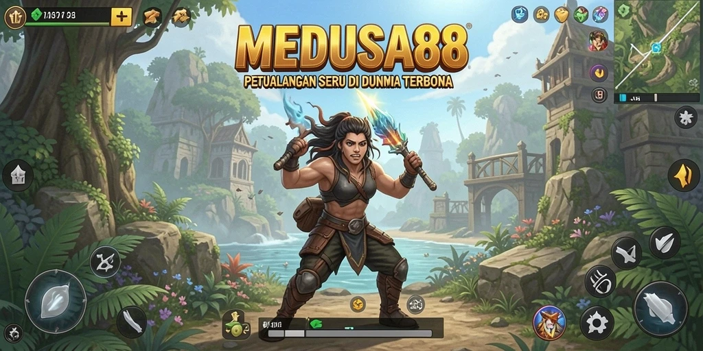 Tampilan gameplay MEDUSA88 yang menakjubkan dalam dunia Open World.