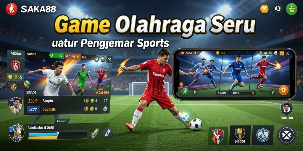 Tangkapan layar OSAKA88 menunjukkan aksi gameplay olahraga yang menarik.