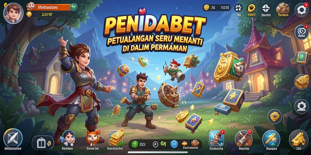 Screenshot gameplay PENIDABET menampilkan petualangan seru di dunia yang penuh tantangan.