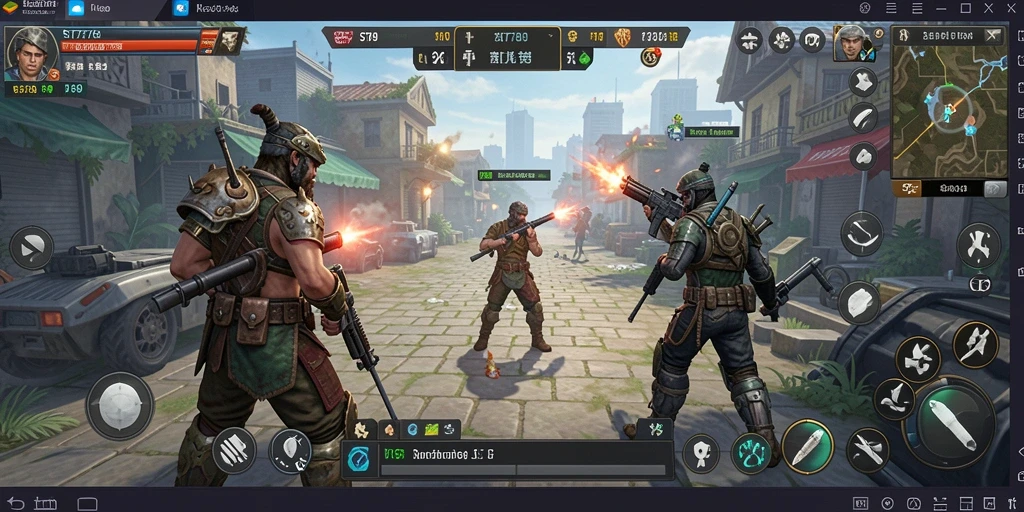 Tangkapan layar dari gameplay SLG ST789 yang seru.